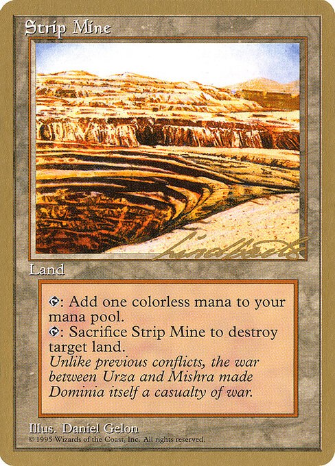 Strip Mine - 1996 Leon Lindback (4ED)
