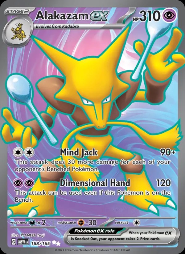 Alakazam ex - 188/165