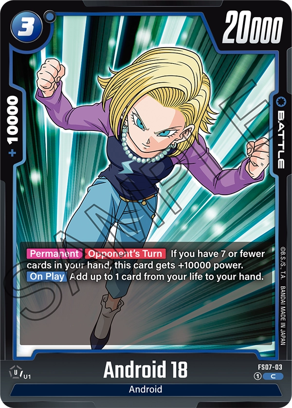 Android 18 (FS07-03) [Fusion World]
