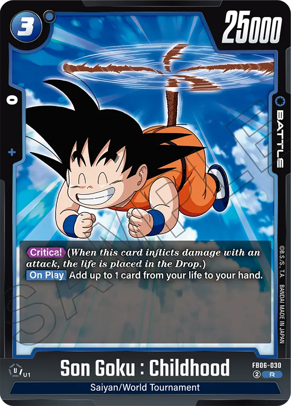 Son Goku : Childhood (FB06-030) [Fusion World]