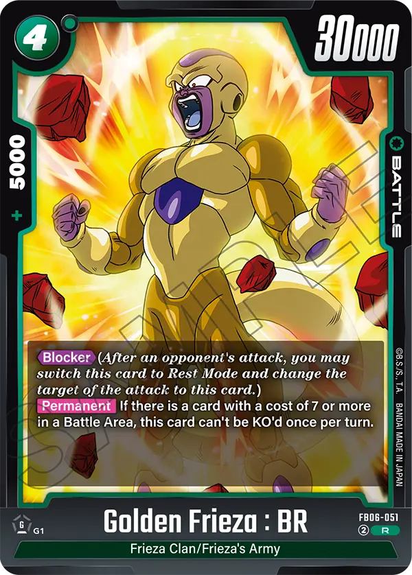 Golden Frieza : BR (FB06-051) [Fusion World]
