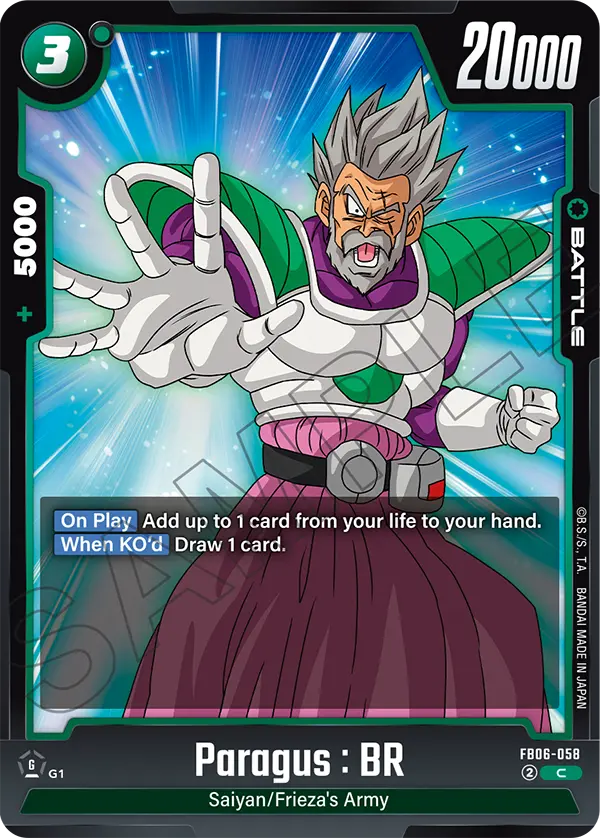 Paragus : BR (FB06-058) [Fusion World]