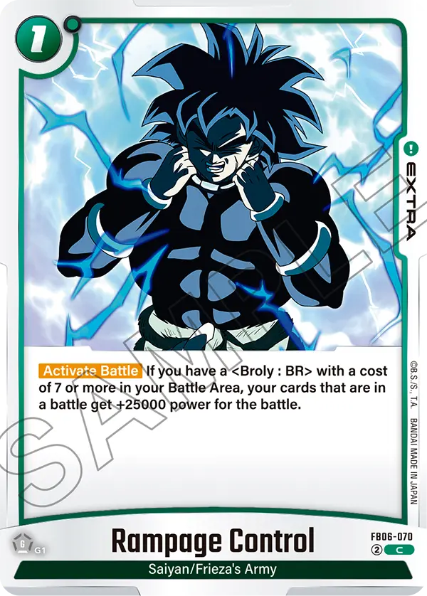 Rampage Control (FB06-070) [Fusion World]
