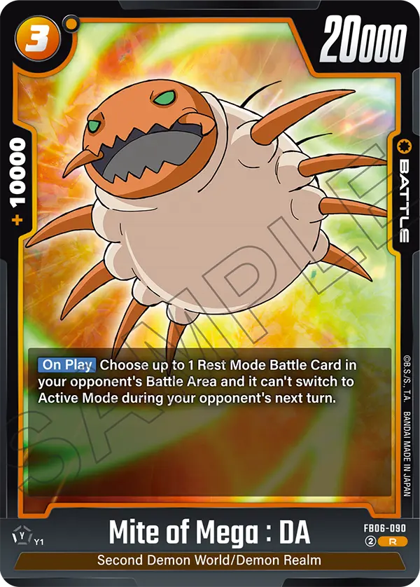 Mite of Mega : DA (FB06-090) [Fusion World]