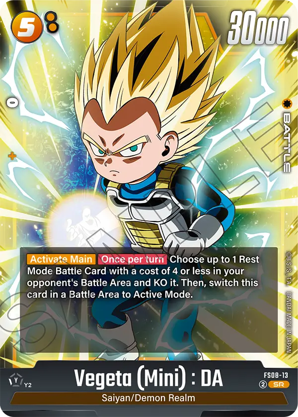 Vegeta (Mini) : DA (FS08-13) [Fusion World]