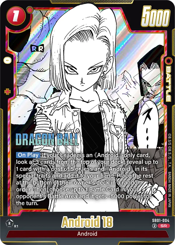 Android 18 (SB01-004) [Fusion World]