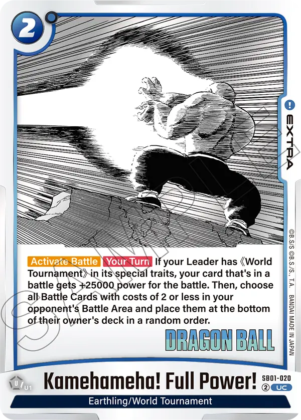 Kamehameha! Full Power! (SB01-020) [Fusion World]