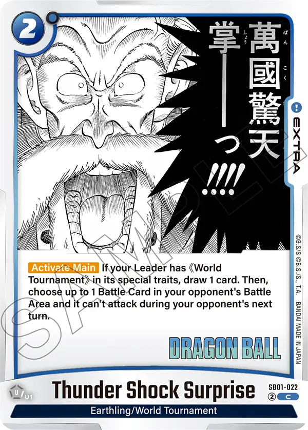 Thunder Shock Surprise (SB01-022) [Fusion World]