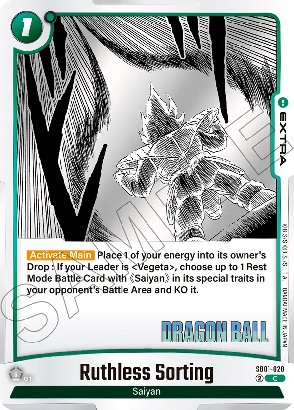 Ruthless Sorting (SB01-028) [Fusion World]