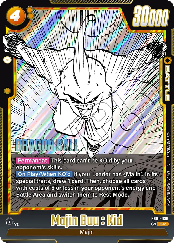 Majin Buu : Kid (SB01-039) [Fusion World]