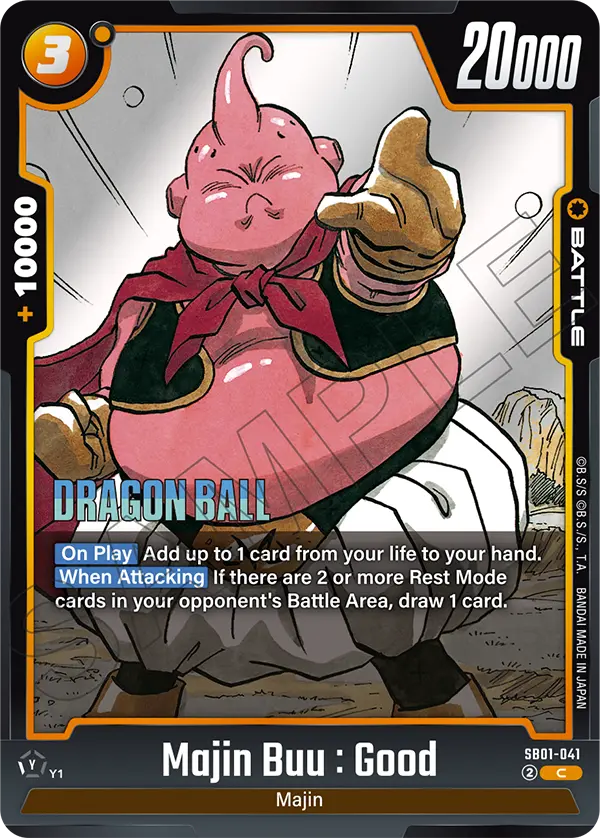 Majin Buu : Good (SB01-041) [Fusion World]
