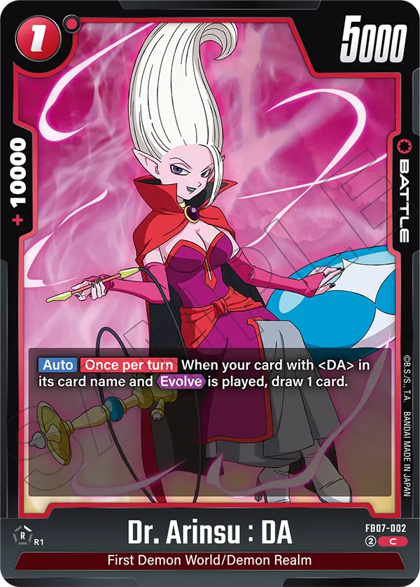 Dr. Arinsu : DA (FB07-002) [Fusion World]