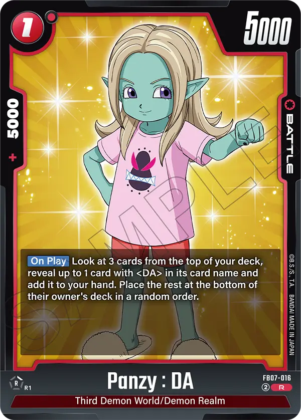 Panzy : DA (FB07-016) [Fusion World]