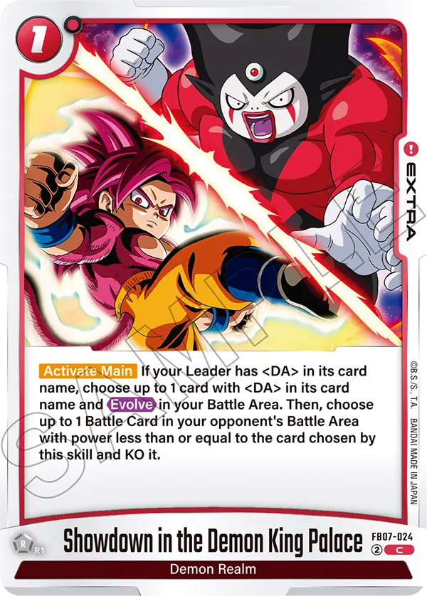Showdown in the Demon King Palace (FB07-024) [Fusion World]