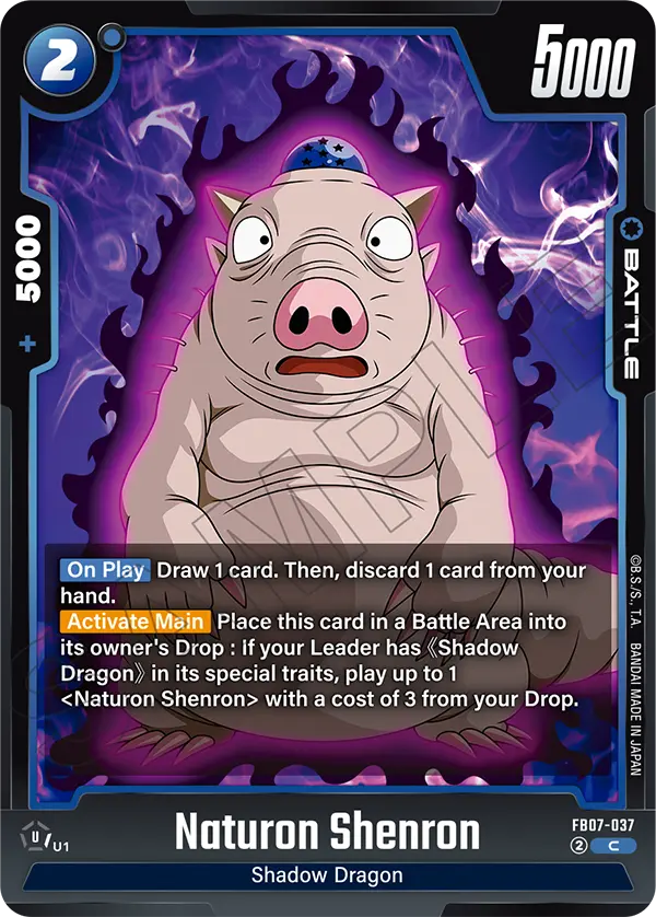Naturon Shenron (FB07-037) [Fusion World]