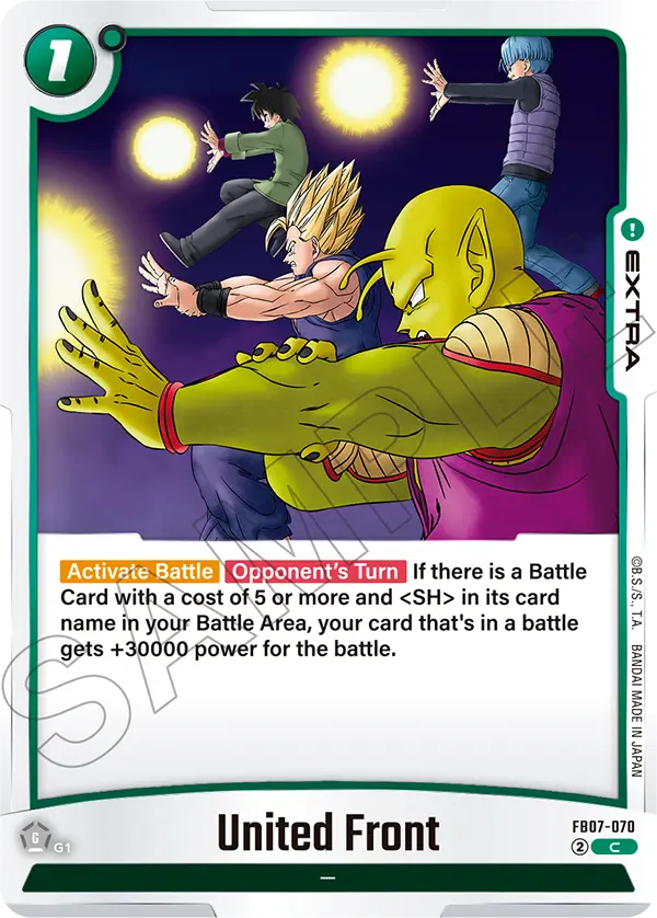 United Front (FB07-070) [Fusion World]