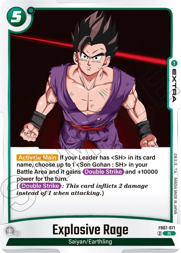 Explosive Rage (FB07-071) [Fusion World]
