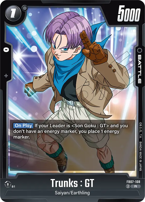 Trunks : GT (FB07-108) [Fusion World]