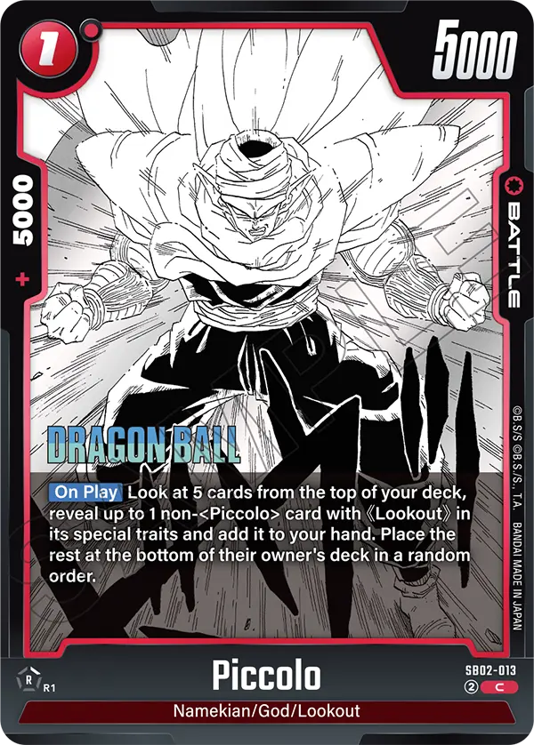 Piccolo (SB02-013) [Fusion World]