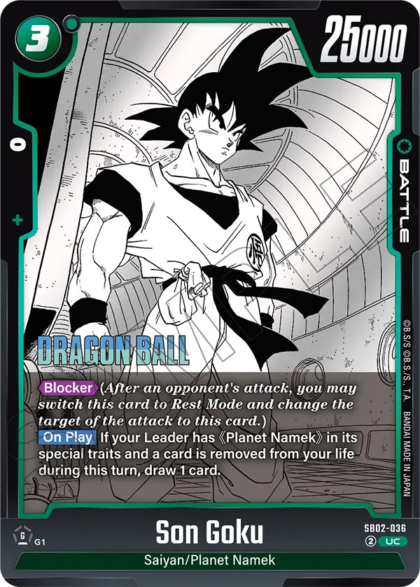 Son Goku (SB02-036) [Fusion World]