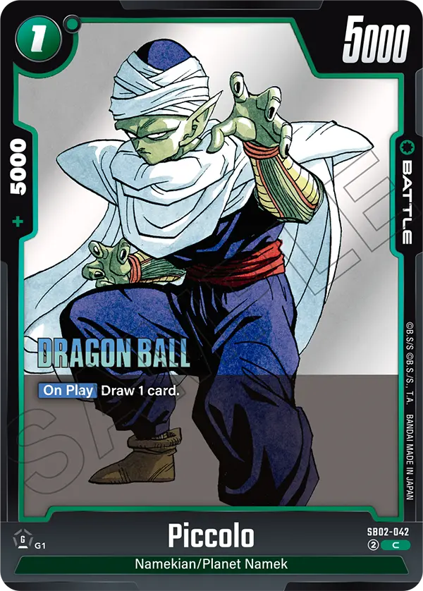 Piccolo (SB02-042) [Fusion World]