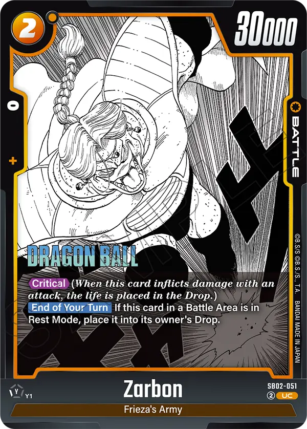 Zarbon (SB02-051) [Fusion World]
