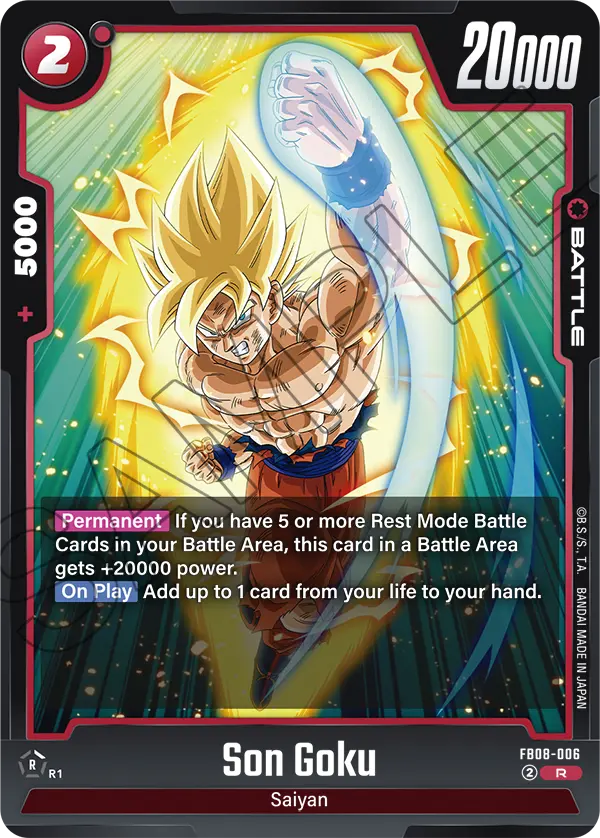 Son Goku (FB08-006) [Fusion World]