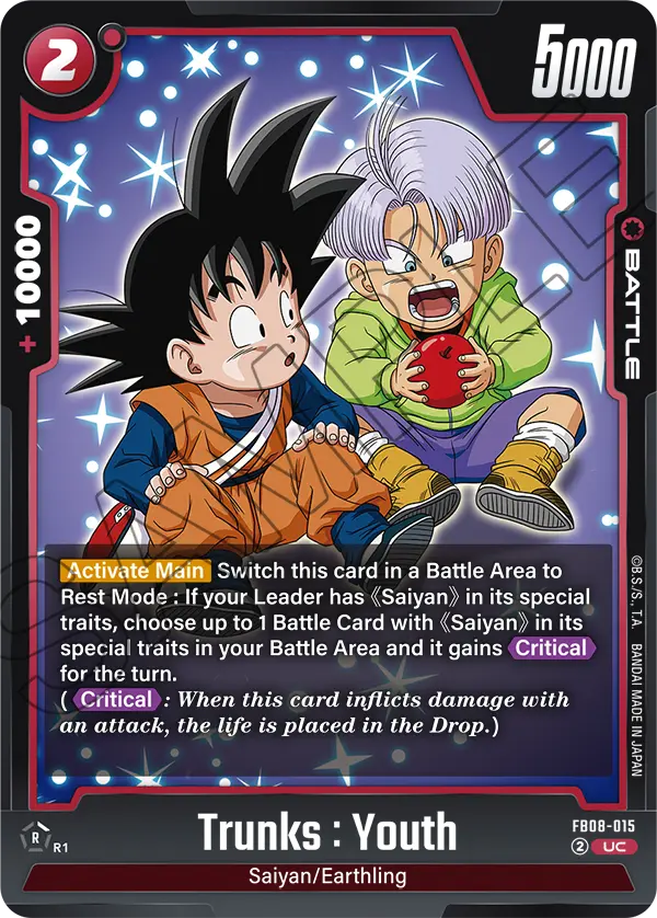 Trunks : Youth (FB08-015) [Fusion World]