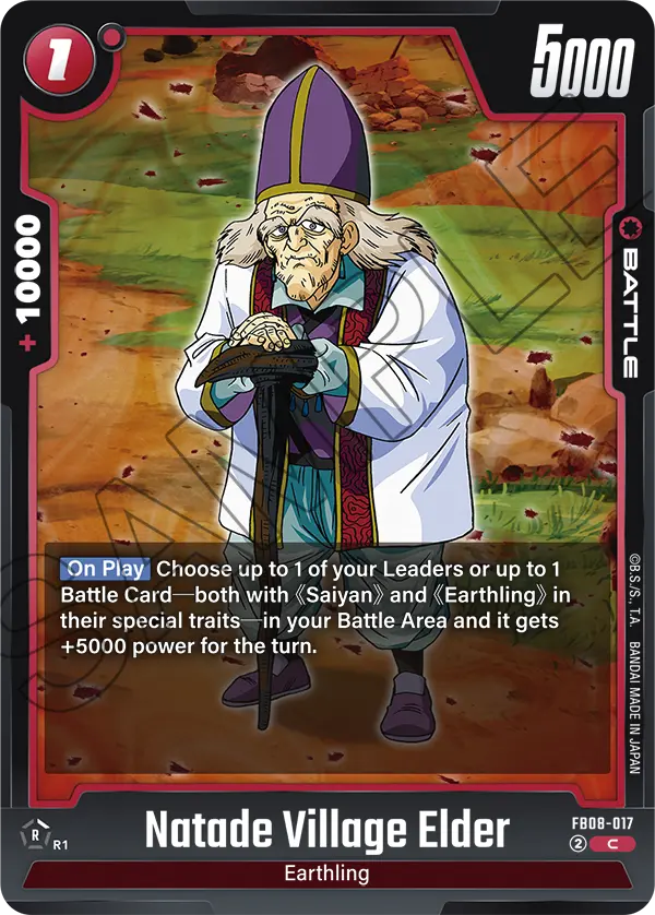 Natade Village Elder (FB08-017) [Fusion World]