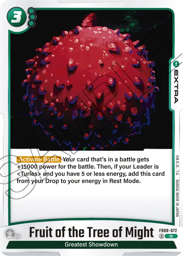 Fruit of the Tree of Might (FB08-072) [Fusion World]