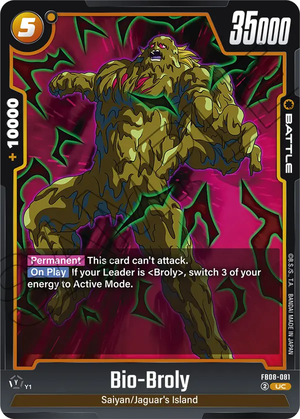 Bio-Broly (FB08-081) [Fusion World]