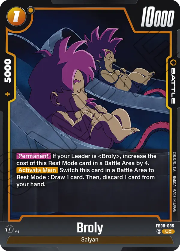 Broly (FB08-085) [Fusion World]