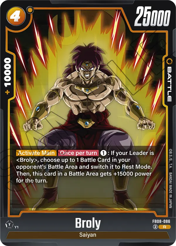Broly (FB08-086) [Fusion World]
