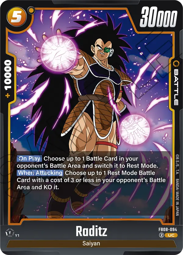 Raditz (FB08-094) [Fusion World]