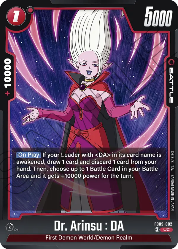 Dr. Arinsu : DA (FB09-002) [Fusion World]