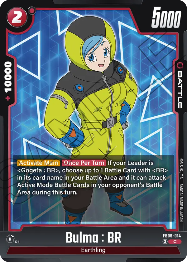 Bulma : BR (FB09-014) [Fusion World]
