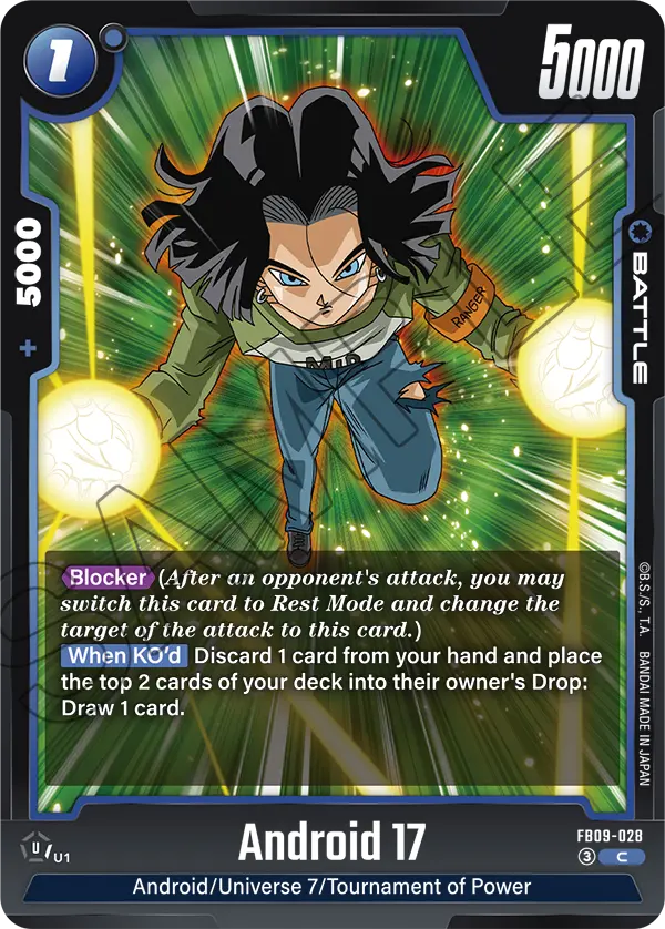 Android 17 (FB09-028) [Fusion World]