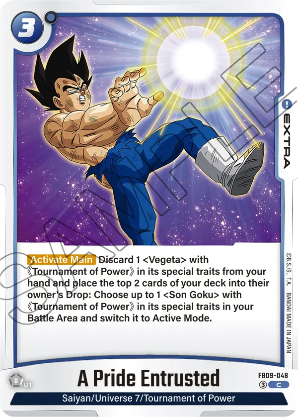 A Pride Entrusted (FB09-048) [Fusion World]