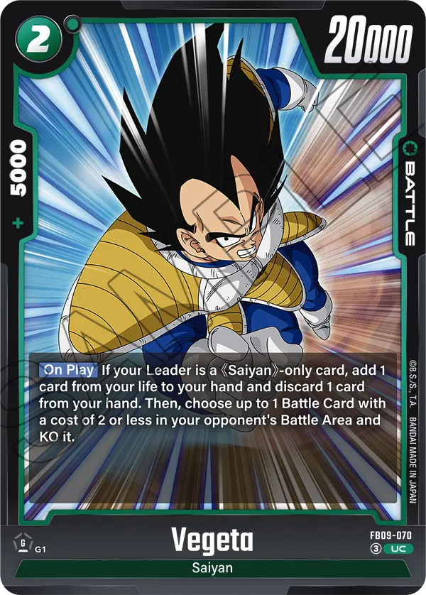 Vegeta (FB09-070) [Fusion World]