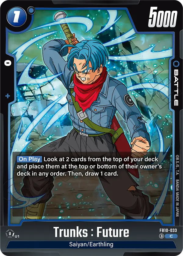 Trunks : Future (FB10-033) [Fusion World]