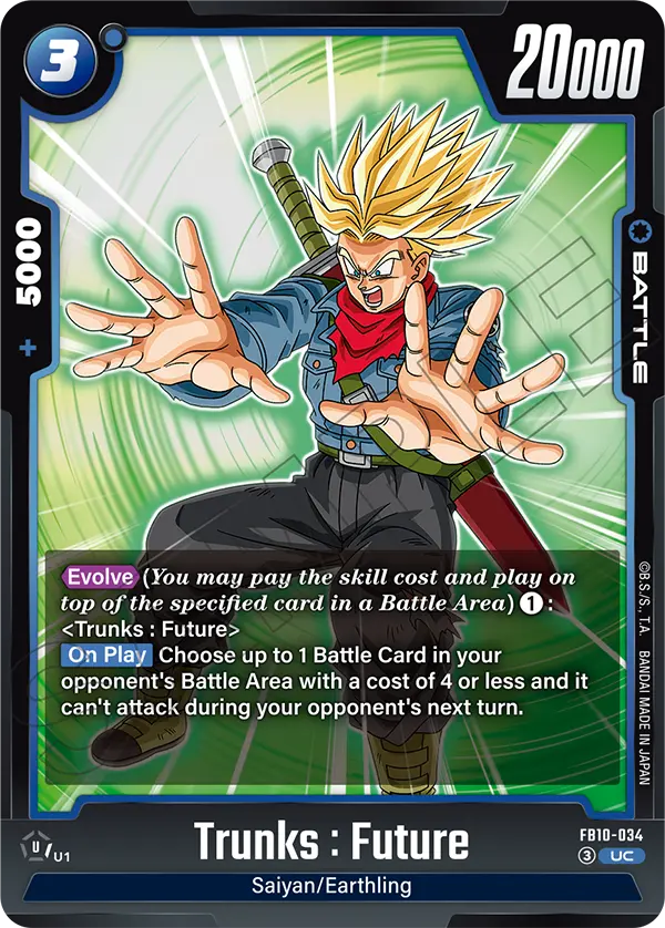 Trunks : Future (FB10-034) [Fusion World]