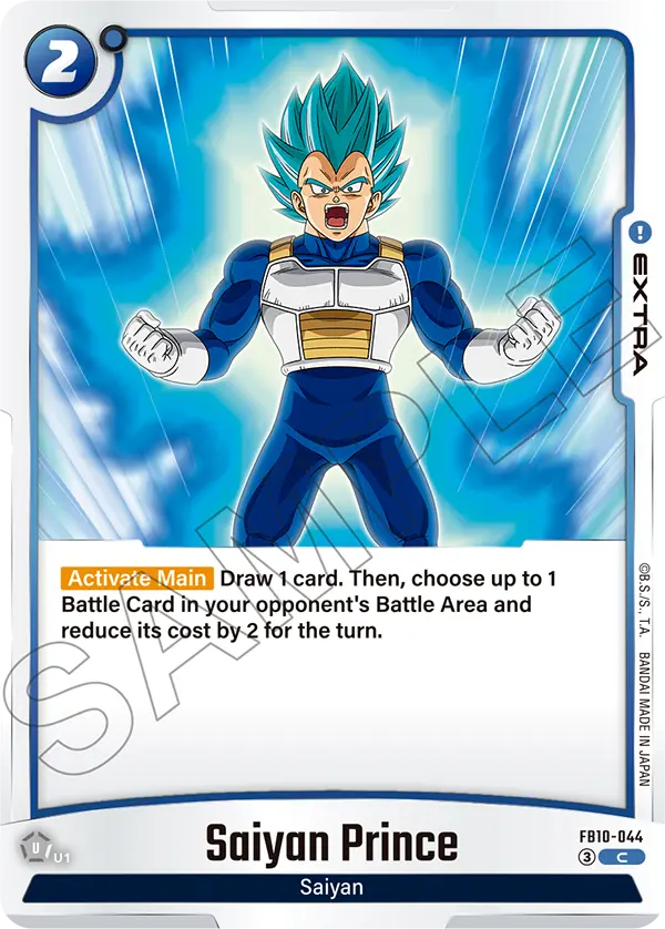 Saiyan Prince (FB10-044) [Fusion World]