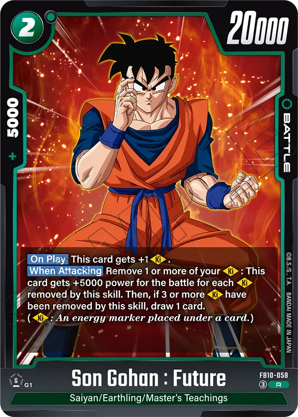 Son Gohan : Future (FB10-058) [Fusion World]