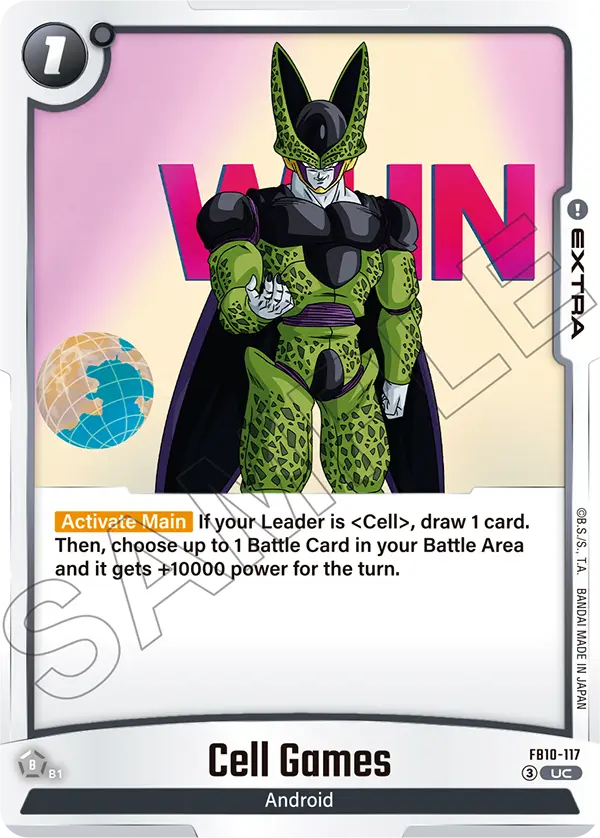 Cell Games (FB10-117) [Fusion World]
