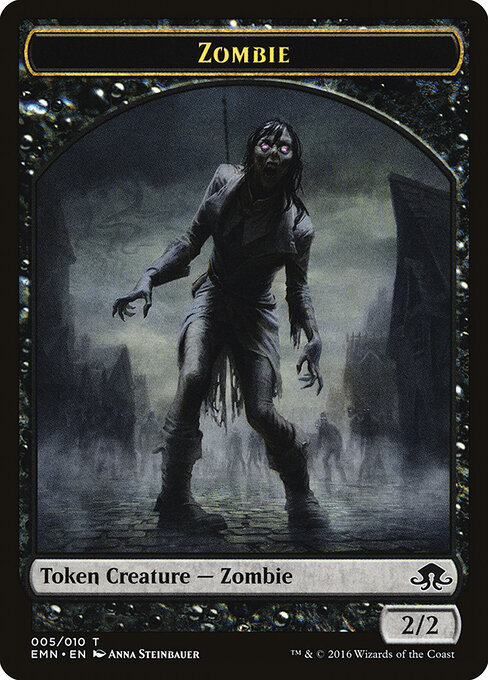 Zombie Token (Black 2/2)