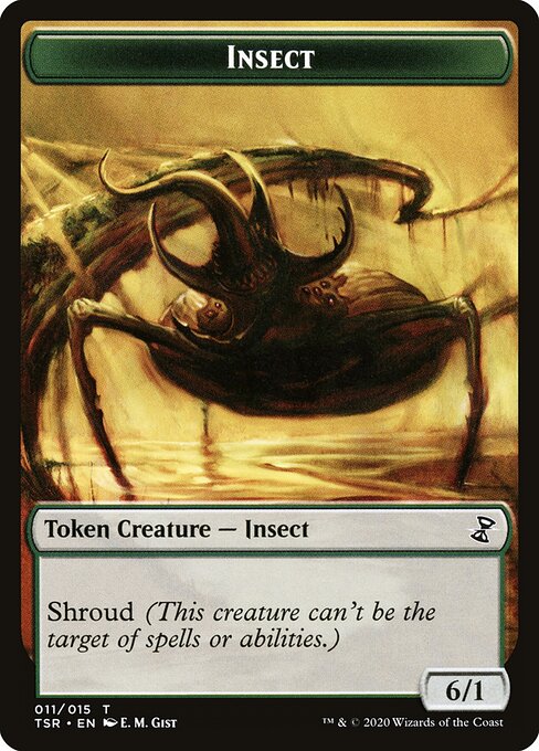 Insect Token (Green 6/1)