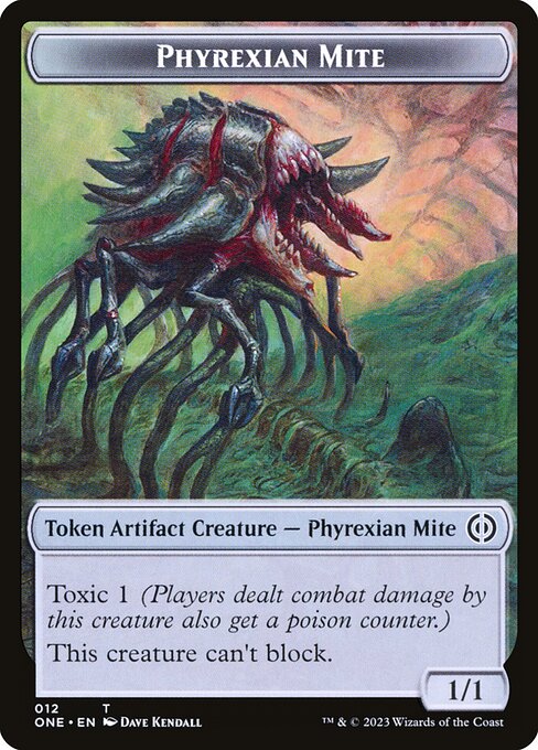 Phyrexian Mite Token (Artifact 1/1)