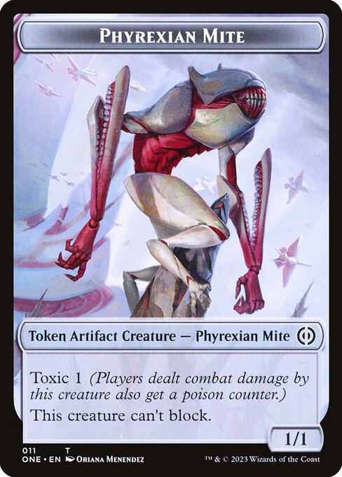 Phyrexian Mite Token (Artifact 1/1)