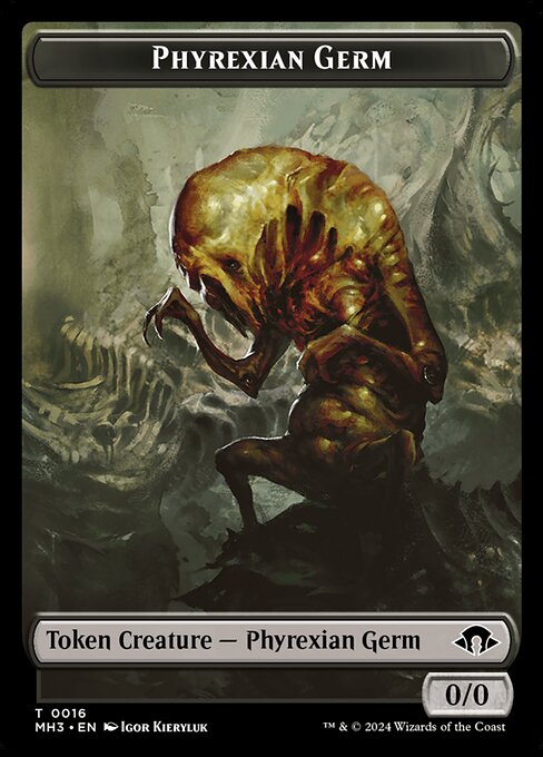 Phyrexian Germ Token (Black 0/0)