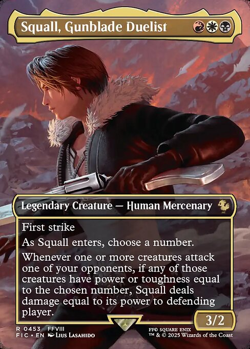 Squall, Gunblade Duelist